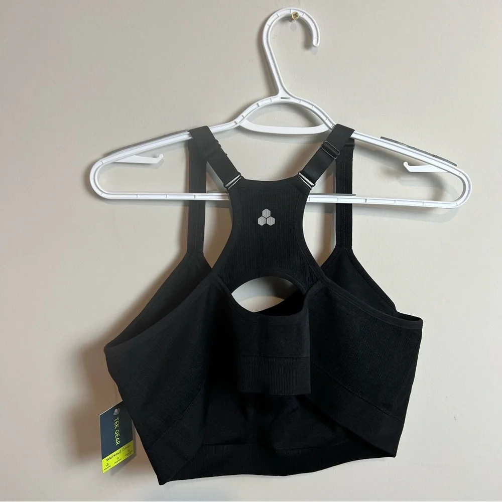Tek Gear Workout Black Bra - Picture 2 of 2